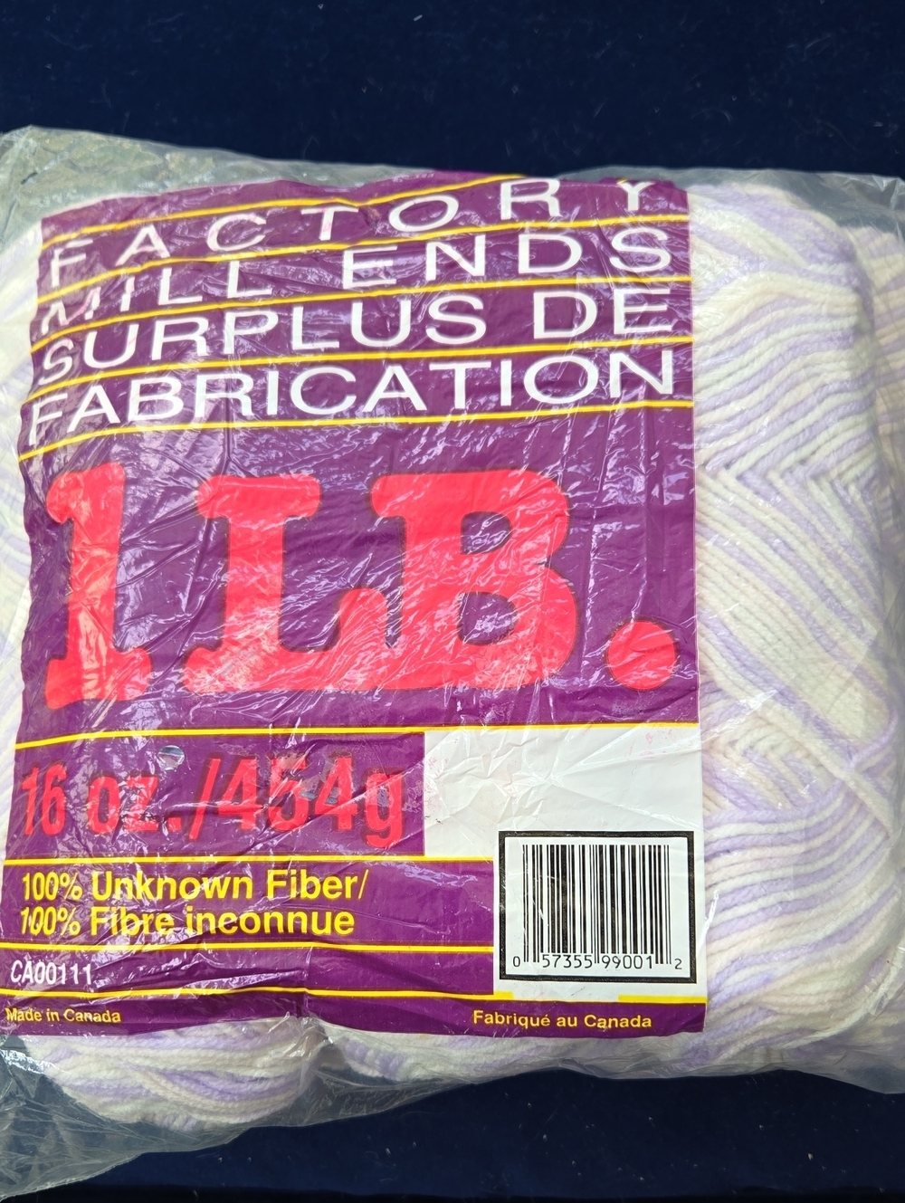 Lavender & White Yarn Bundle